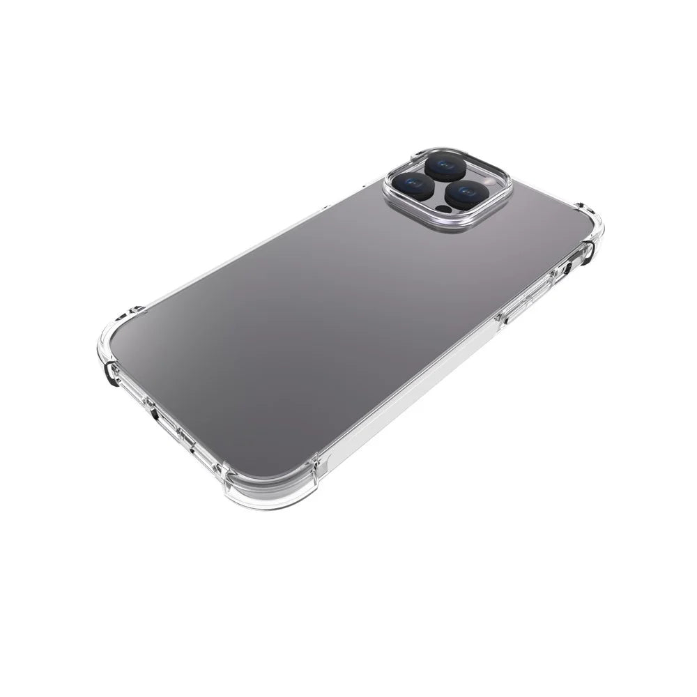 Phone Case for iPhone 15 Pro Max Anti-Drop Clear Phone Shell Four Corner Airbag Flexible TPU Cover - 4