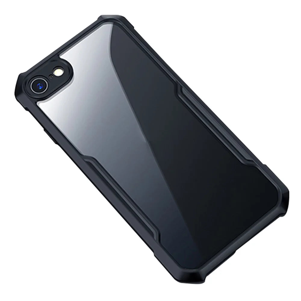 XUNDD For iPhone 8 / 7 / SE (2020) / SE (2022) HD Clear Phone Case Acrylic+TPU Cell Phone Cover Shell - 1