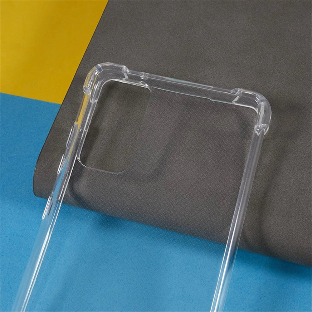 TPU Case for Samsung Galaxy S20 FE / S20 FE 5G /  S20 FE 2022 / S20 Lite , Anti-drop Clear Phone Cover with Lanyard - 6