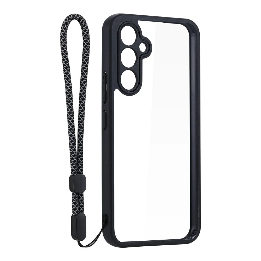 VILI M Series Phone Case for Samsung Galaxy A54 5G , Anti-drop Transparent Hard PC Phone Cover - 2