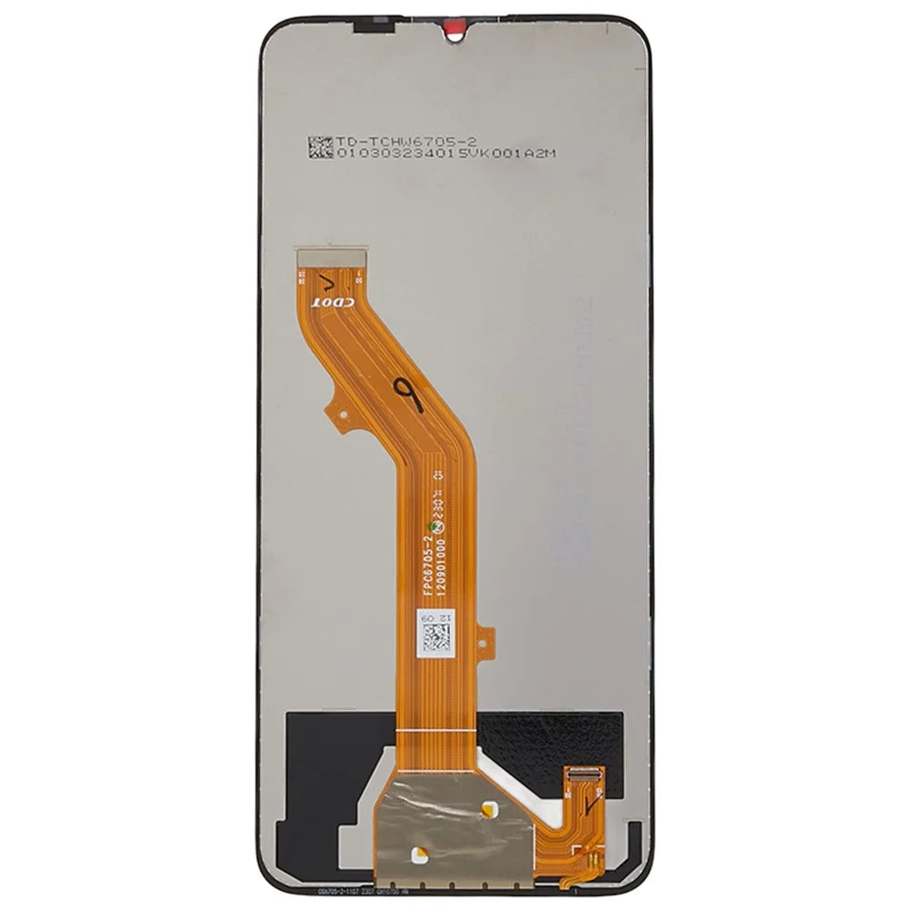 For TCL 40 SE 6.75" Grade S OEM LCD Screen and Digitizer Assembly Replacement Part (without Logo) - 2