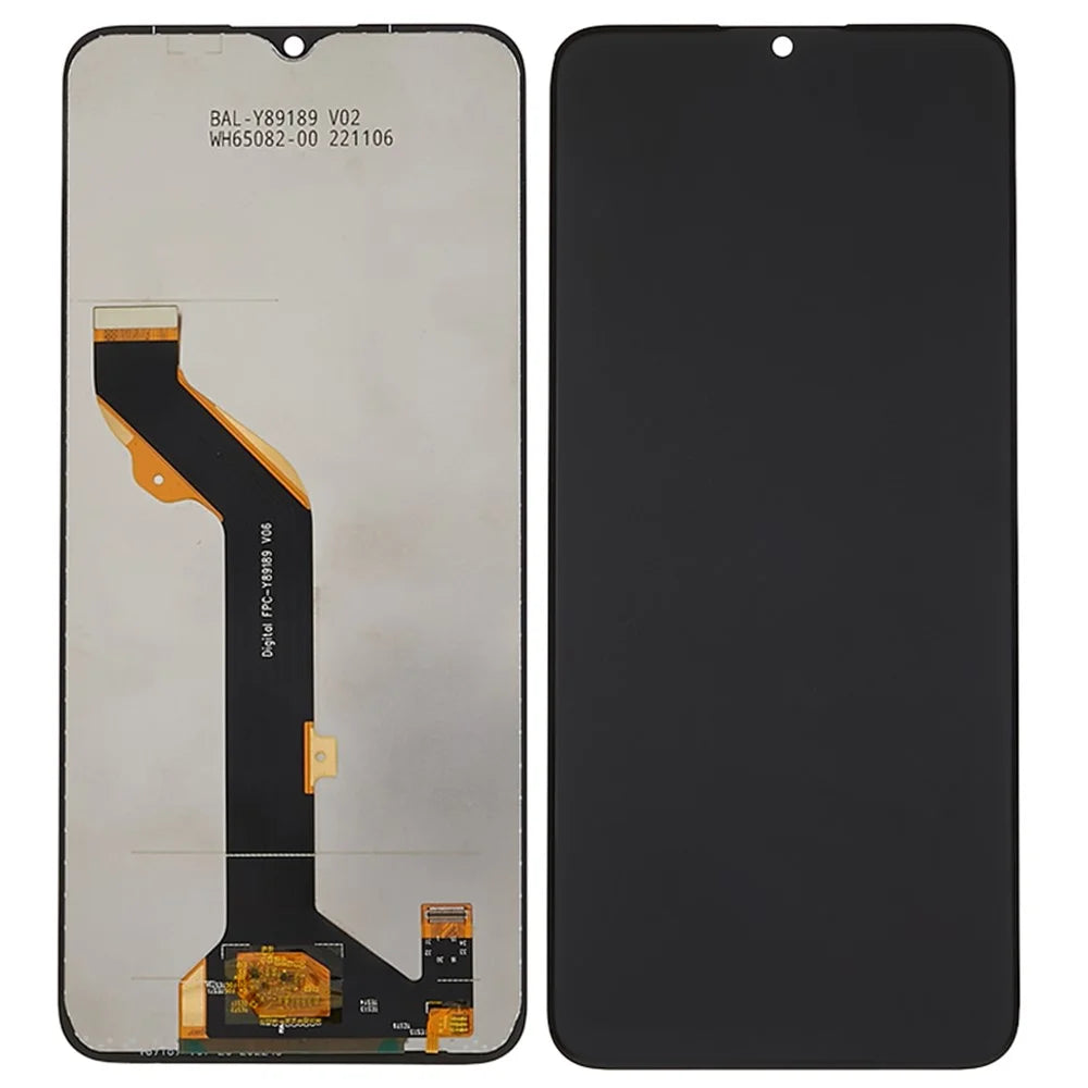 For TCL 406 6.6" Grade S OEM LCD Screen and Digitizer Assembly Replacement Part (without Logo) - 1