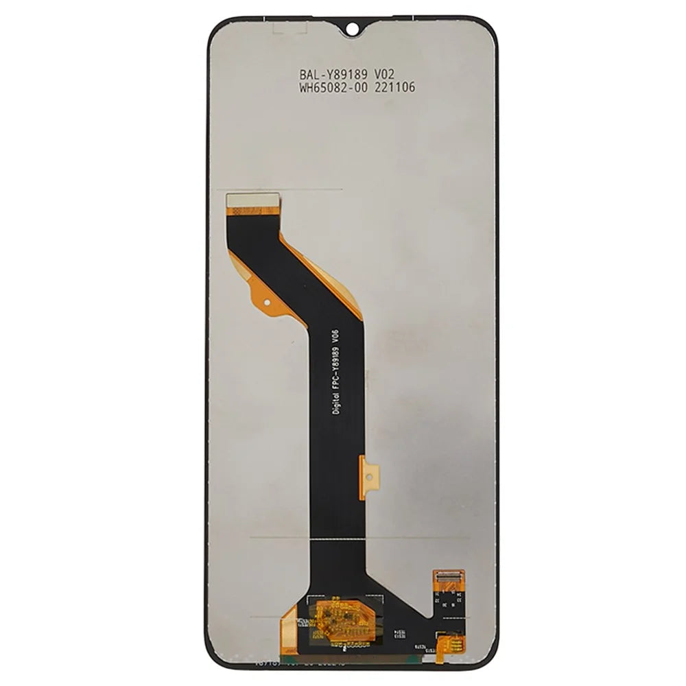 For TCL 406 6.6" Grade S OEM LCD Screen and Digitizer Assembly Replacement Part (without Logo) - 2