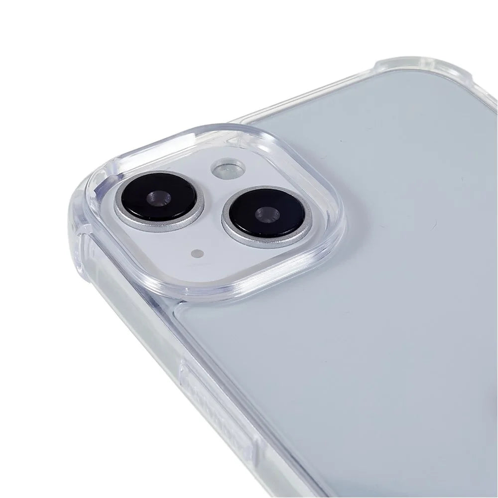 10PCS For iPhone 13 Super Slim 1.5mm Phone Case Drop Protection Phone Cover Acrylic+TPU Clear Shell - 5