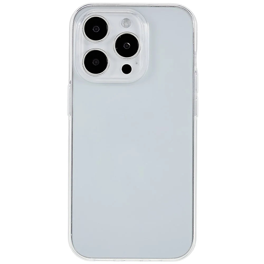 For iPhone 15 Pro Max Super Slim TPU Clear Phone Cover Dustproof Cell Phone Case - 2