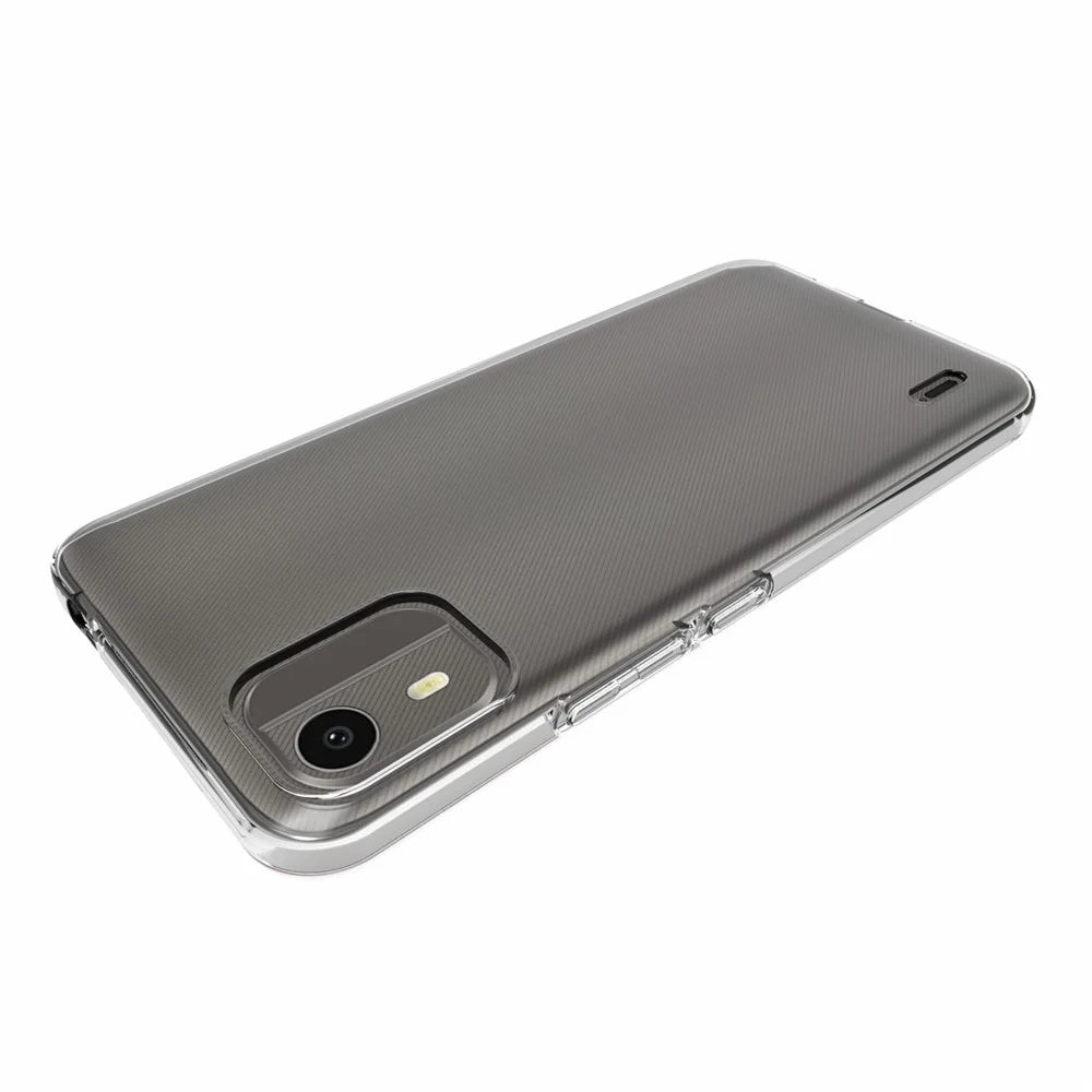 10Pcs / Pack Clear TPU Case for Nokia C12 4G / C12 Pro / C12 Plus , Inner Watermark-Free Phone Cover - 4