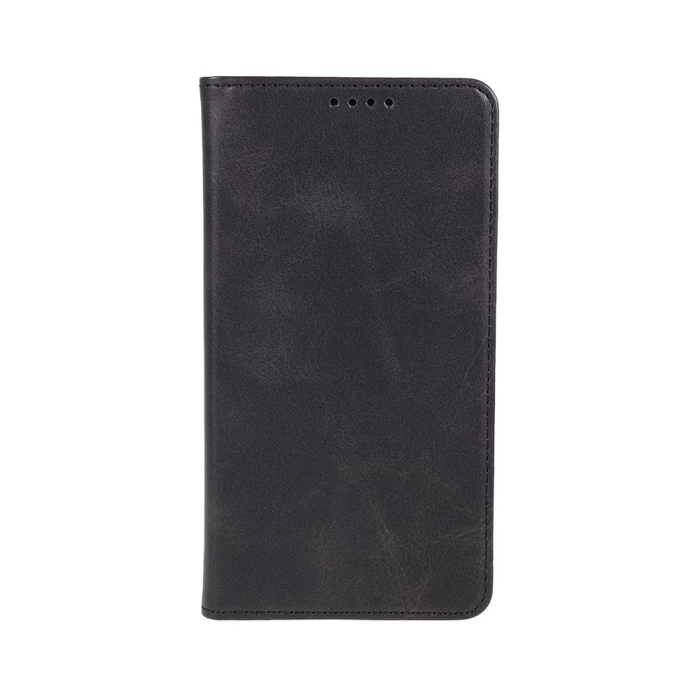 For OnePlus Nord 3 5G / Ace 2V Business Style Wallet Phone Cover Calf Texture Anti-drop PU Leather Shell Case - Black - 6