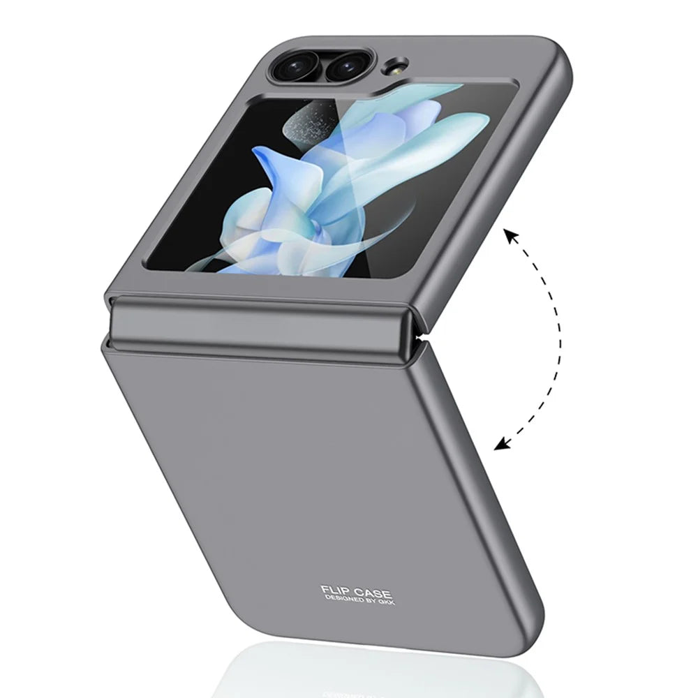 GKK For Samsung Galaxy Z Flip5 5G Shockproof Case Ultra Slim Hard PC Phone Cover - Green - 5