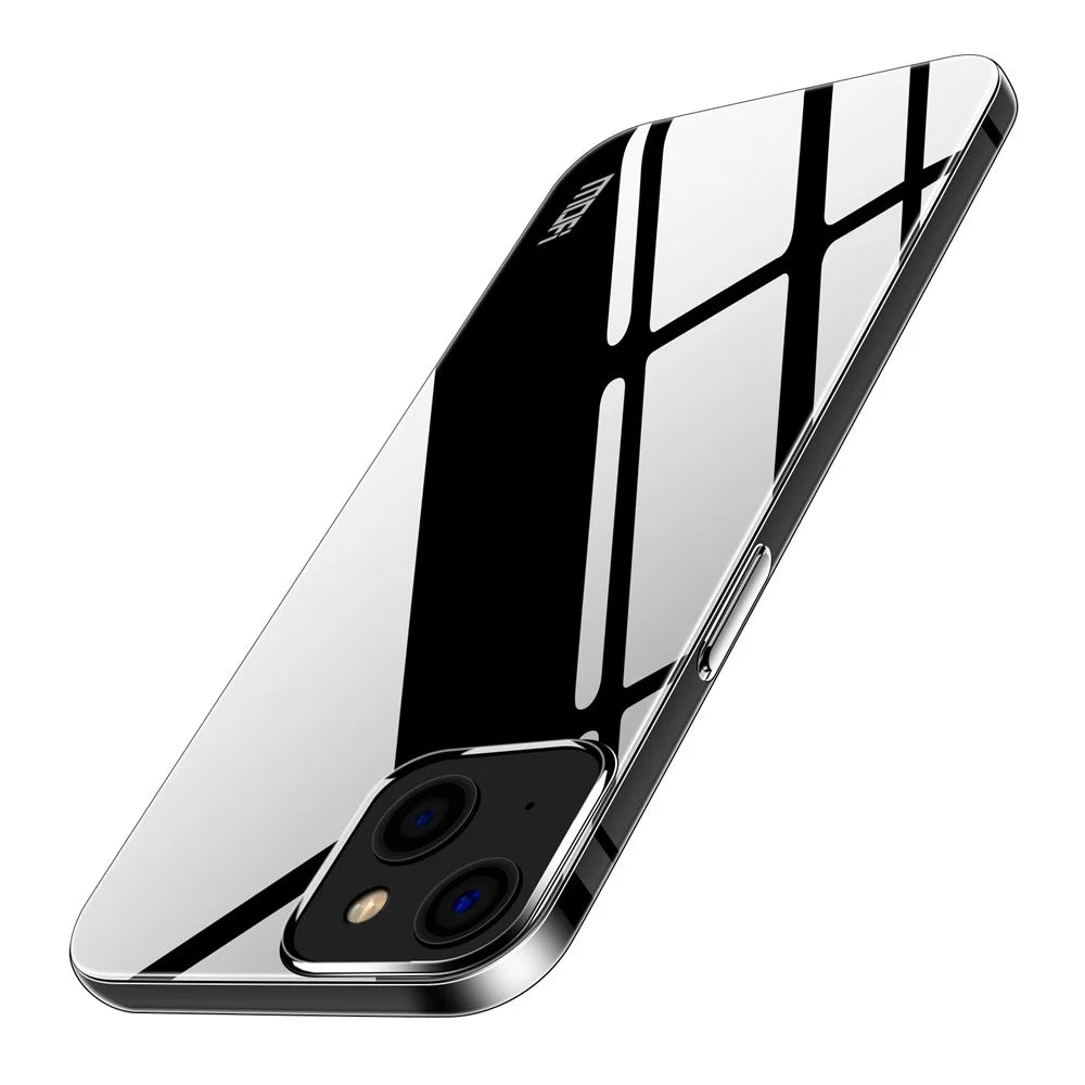 MOFI Flexible TPU Clear Phone Case for iPhone 15 Plus , Anti-scratch Phone Back Cover - 3