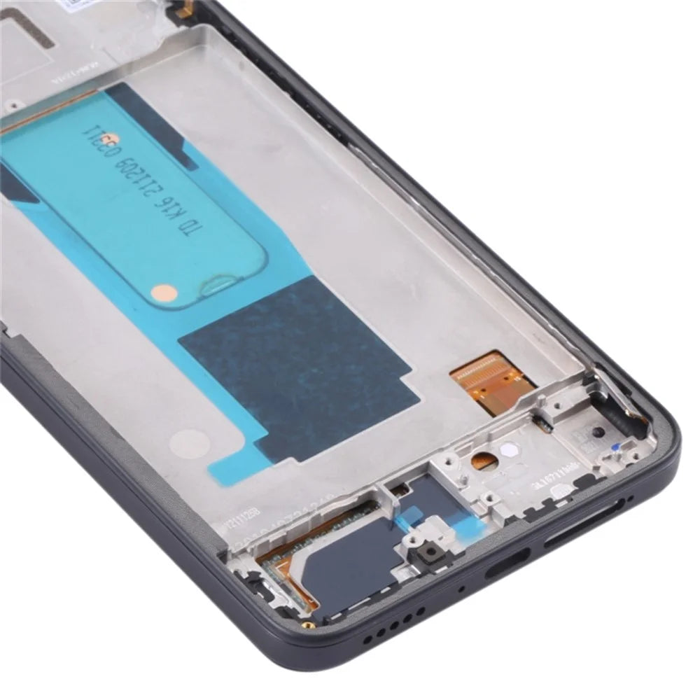 For Xiaomi Redmi Note 11 Pro 5G (China) (MediaTek) / Note 11 Pro+ 5G / 11i 5G /  HyperCharge 5G Grade C OLED Screen and Digitizer Assembly + Frame Repair Part (without Logo) - Black - 3