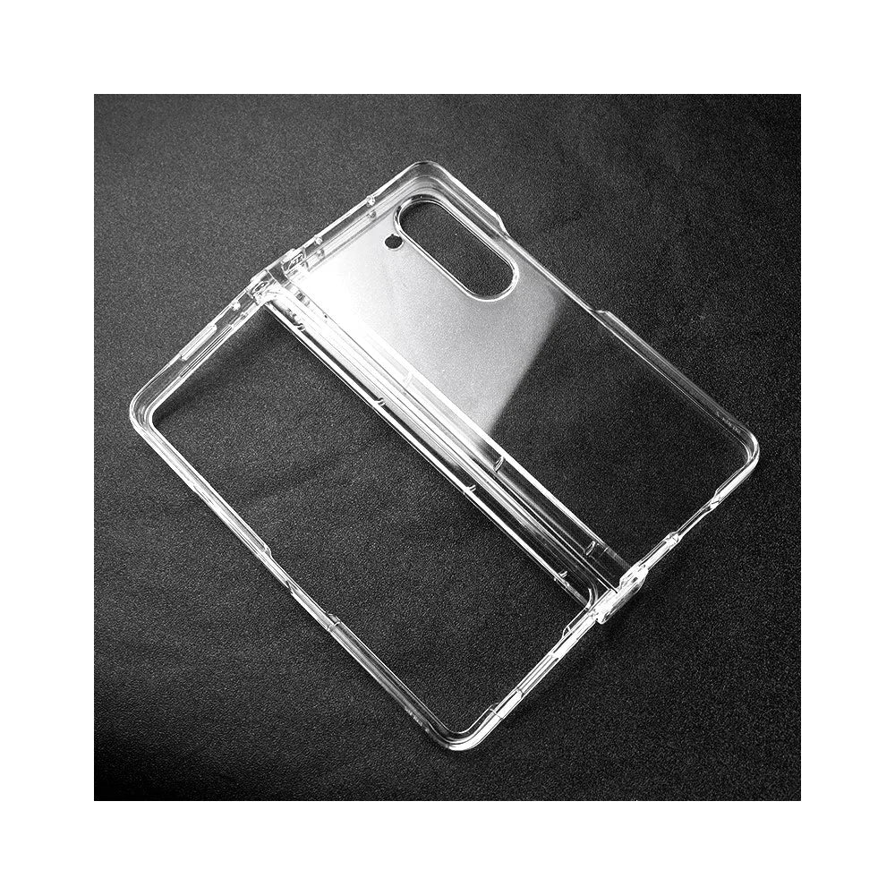 For Samsung Galaxy Z Fold5 5G Hard PC Clear Back Cover Hinge Protection Anti-Scratch Phone Case - 2