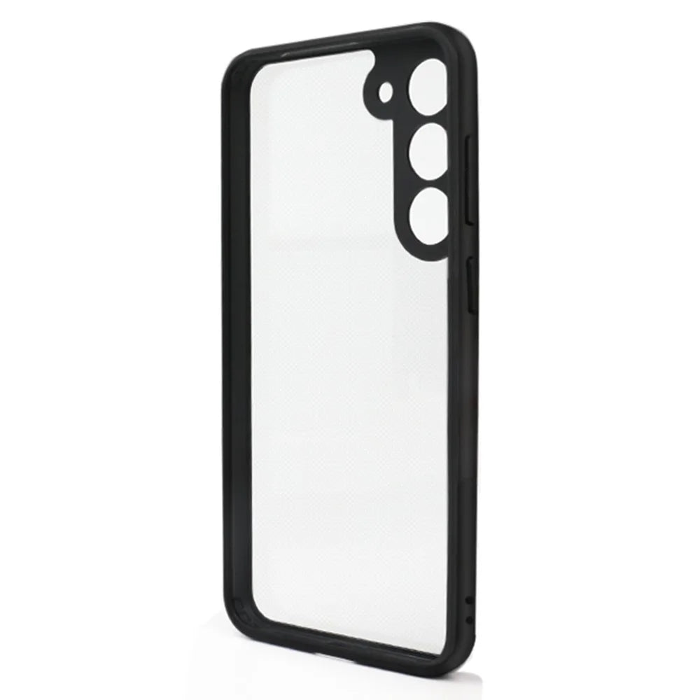 For Samsung Galaxy S23+ Clear Phone Cover Soft TPU + Hard PC Transparent Phone Case Shell - 2