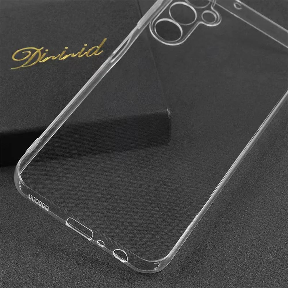 Clear Phone Case for Samsung Galaxy A25 5G (Global) (161.0 x 76.5 x 8.3mm) TPU Ultra-Thin Precise Cutouts Back Cover - 3
