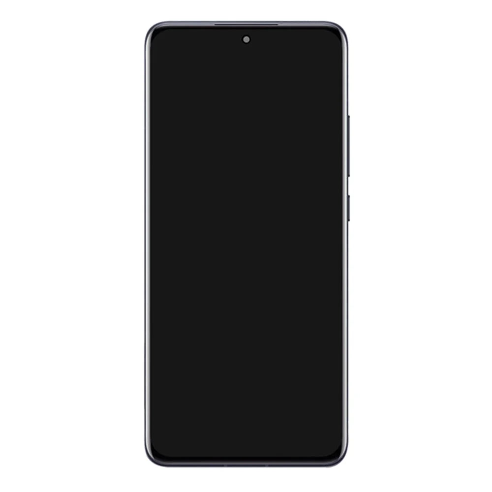 For Xiaomi 12 5G / 12X 5G OEM Grade S AMOLED Screen and Digitizer Assembly + Frame Part (without Logo) - Silver - 3