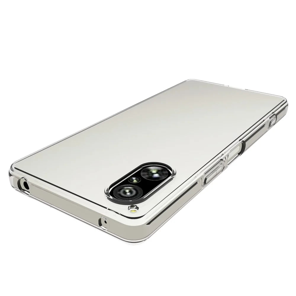 10Pcs / Pack For Sony Xperia 5 V Clear Flexible TPU Case Inner Watermark-Free Texture Mobile Phone Cover - 3