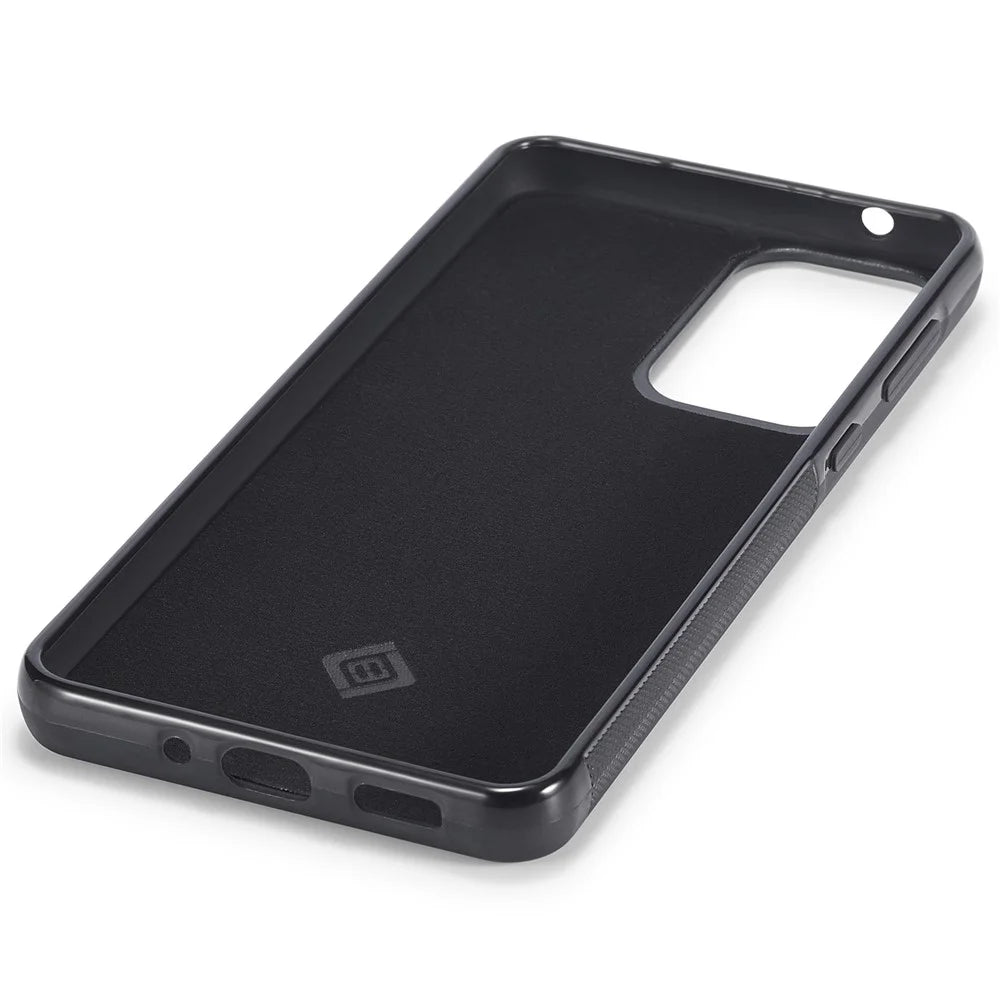 LC.IMEEKE Phone Case for Samsung Galaxy A53 5G , Carbon Fiber Splicing Leather Coated TPU + EVA Cover - 2