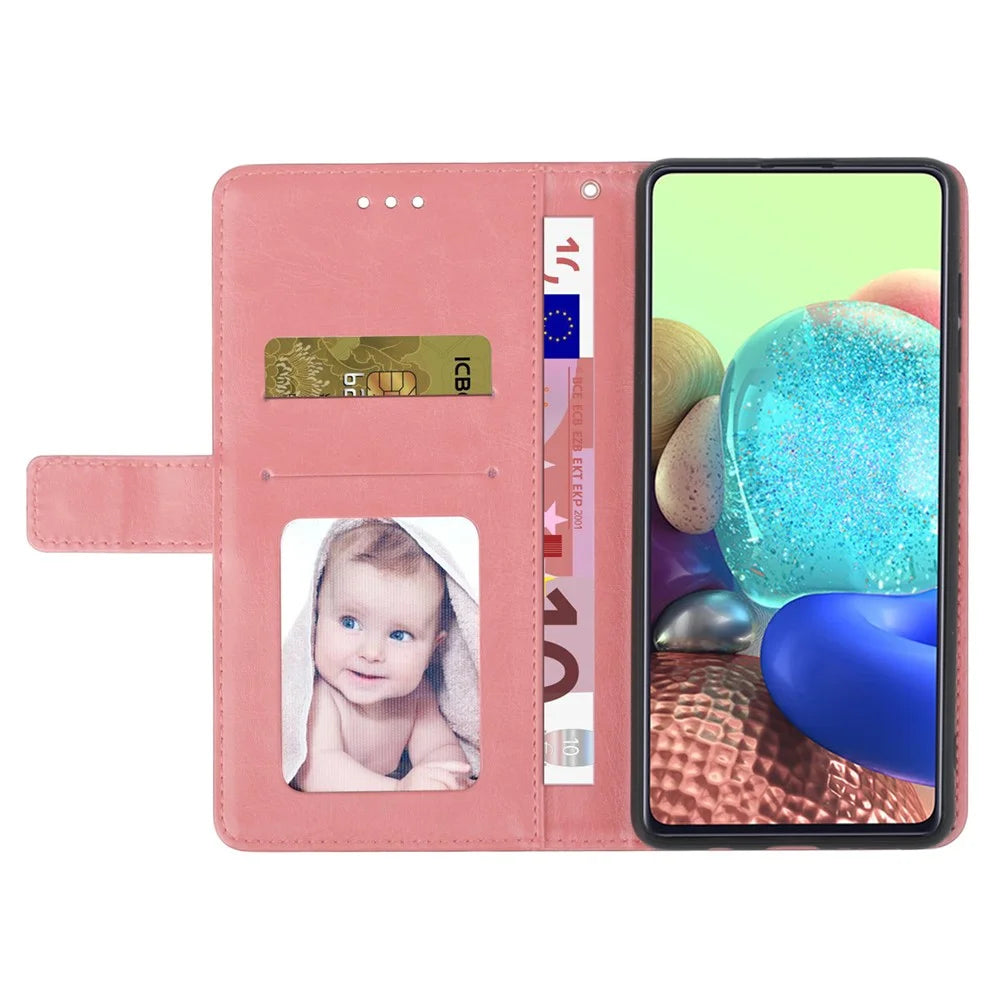HT01 For Google Pixel 8 Pro Phone Cover Wallet Imprinted Y-shaped Line PU Leather Shell Phone Stand Case - Pink - 2