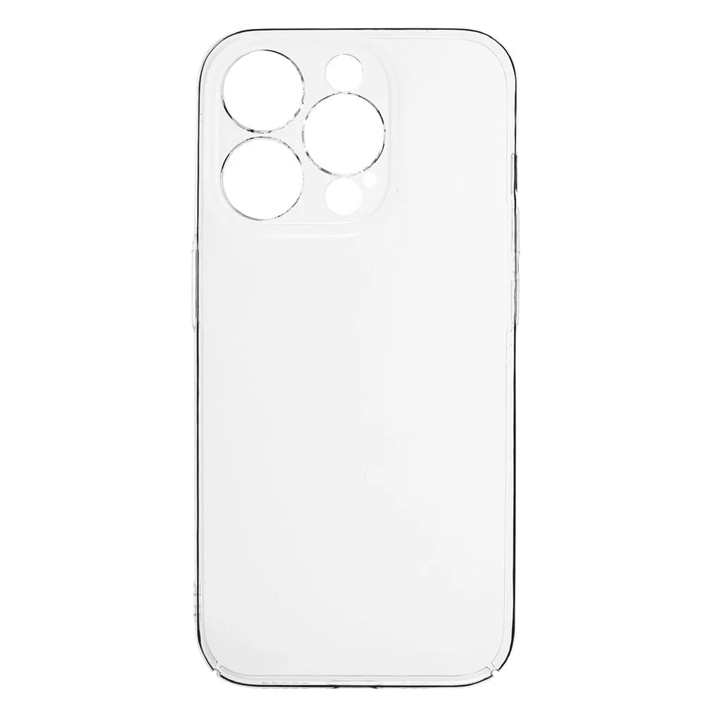 100PCS For iPhone 14 Pro Shockproof Cell Phone Cover Slim-Fit PC Hard Phone Case HD Transparent Shell - 2