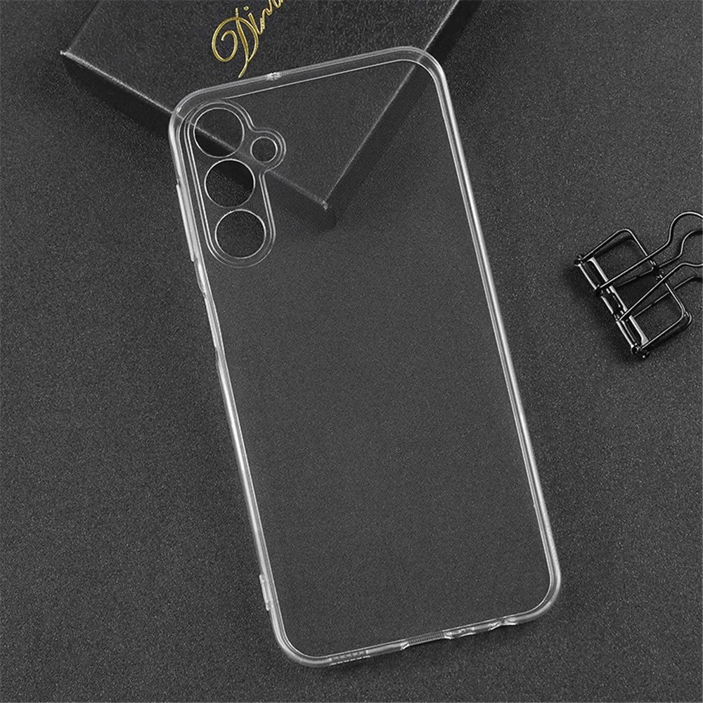 For Samsung Galaxy F34 5G / M34 5G Anti-Scratch Phone Case Shell Precise Cutouts TPU Clear Cell Phone Cover - 2