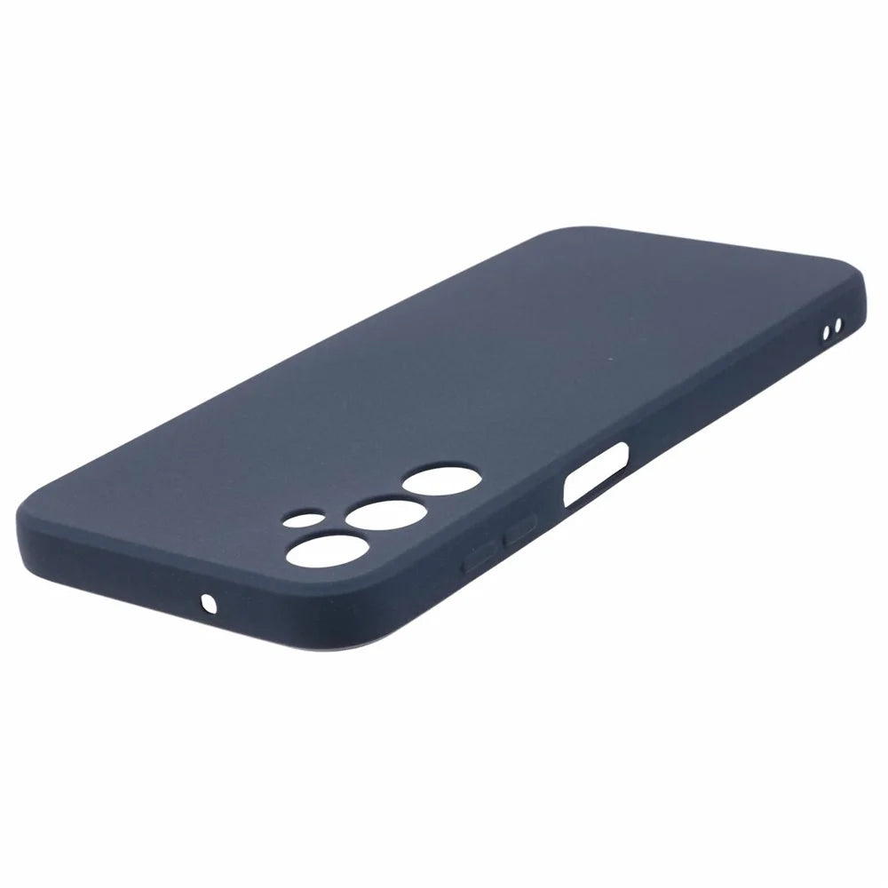 Double-Sided Matte TPU Cover for Samsung Galaxy M14 5G , Anti-scratch Cell Phone Case - Navy Blue - 6