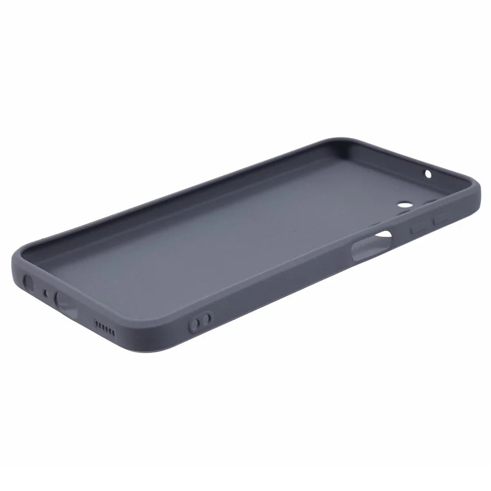 For Samsung Galaxy A24 4G (162.1 x 77.6 x 8.3mm) Double-Sided Matte Phone Case Anti-scratch TPU Cover - Grey - 5