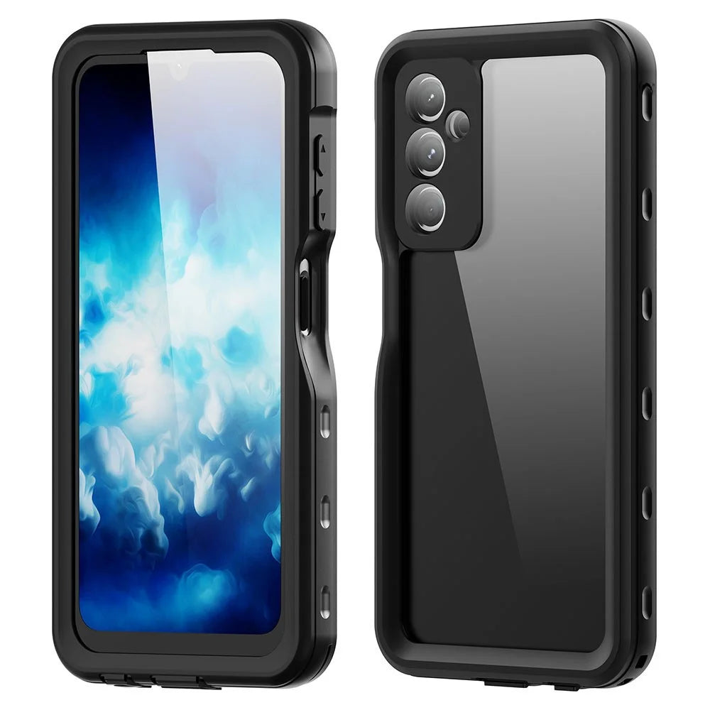REDPEPPER For Samsung Galaxy A24 4G (162.1 x 77.6 x 8.3mm) IP68 Waterproof Phone Case Clear Back Diving Cover [Support Fingerprint Unlock] - 1