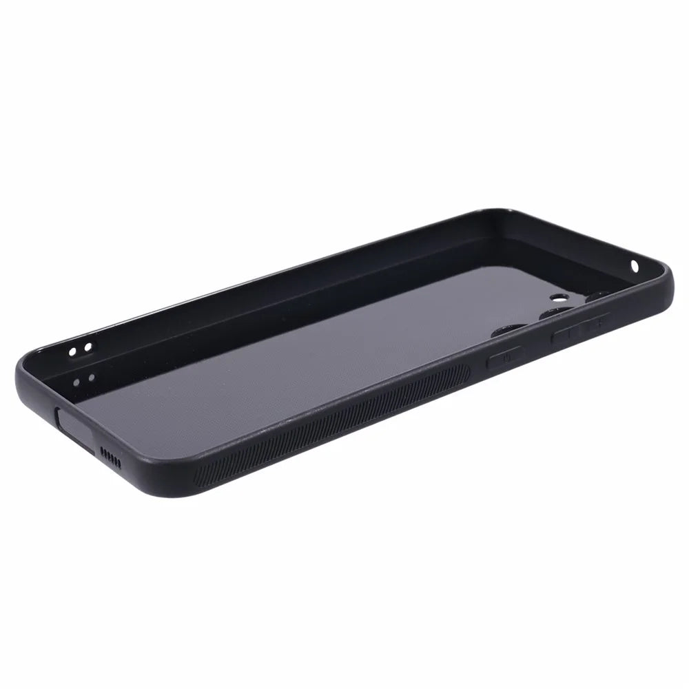 Carbon Fiber TPU Protective Case for Samsung Galaxy S23 FE , Anti-Scratch Phone Cover - 5