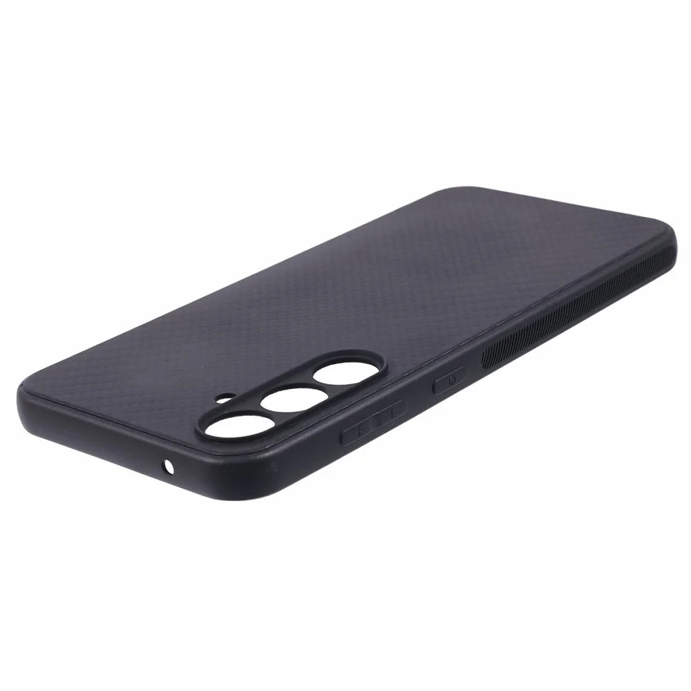 Carbon Fiber TPU Protective Case for Samsung Galaxy S23 FE , Anti-Scratch Phone Cover - 6
