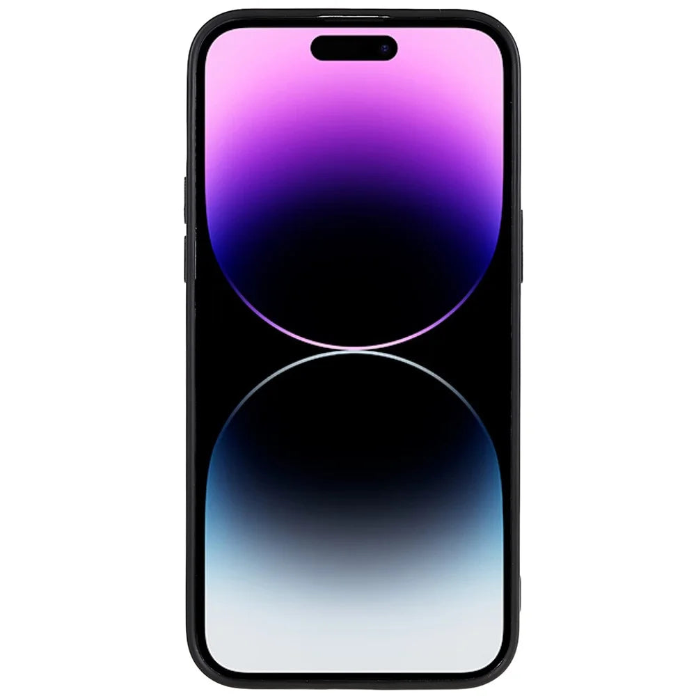 For iPhone 15 Pro TPU Back Shell Drop Protection Matte Protective Cover Phone Case - Black - 3