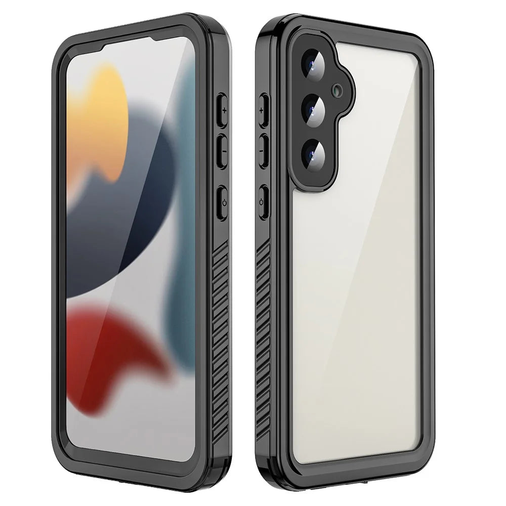 REDPEPPER FS Series for Samsung Galaxy S23 FE Snorkeling Diving Case Full Protection IP68 Waterproof Clear Phone Cover - 2