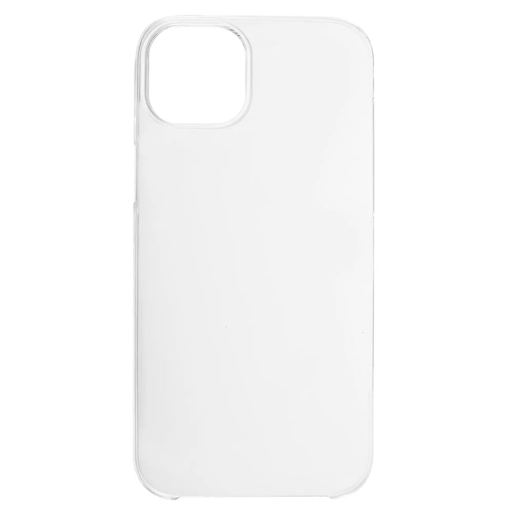 For iPhone 15 Clear Case TPU Frame+Acrylic Back+PET Screen Protector Phone Cover - 2