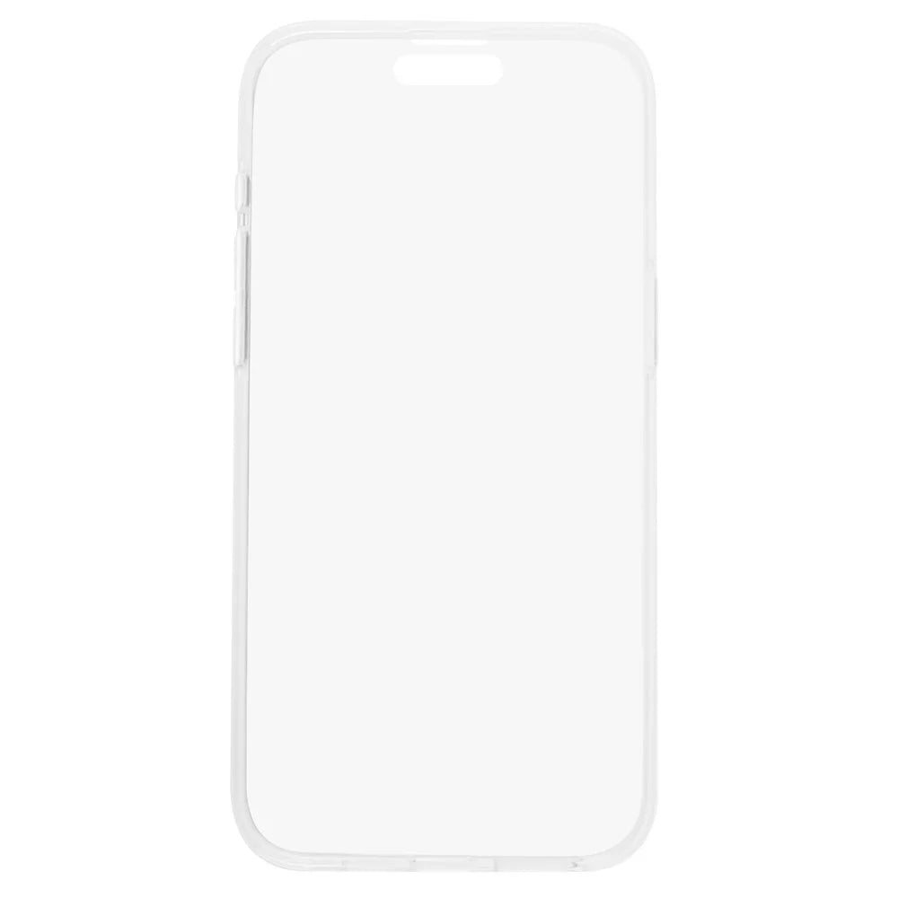 For iPhone 15 Pro Clear Case Full Protection Acrylic+PET+TPU Phone Cover - 3