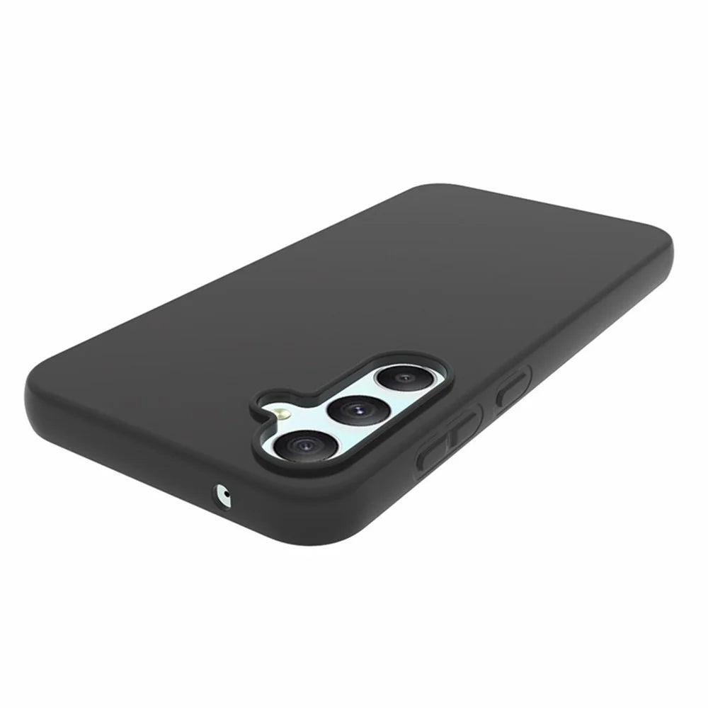 10Pcs  /  Pack for Samsung Galaxy S23 FE Phone TPU Case Dual-sided Matte Finish Phone Cover - Black - 2