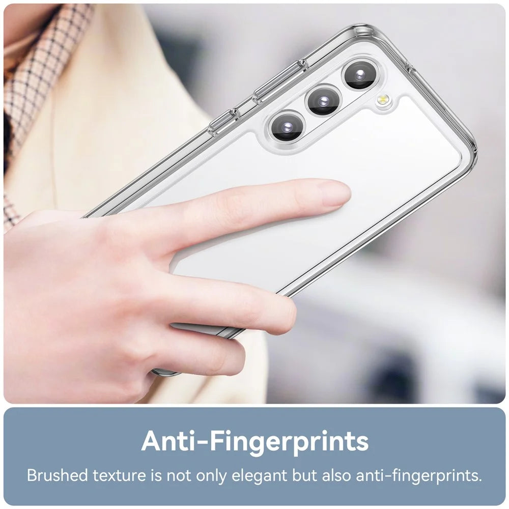 For Samsung Galaxy S23 Case Anti-drop Phone Cover with Electroplating Buttons (Big Rear Lens Hole) - 5