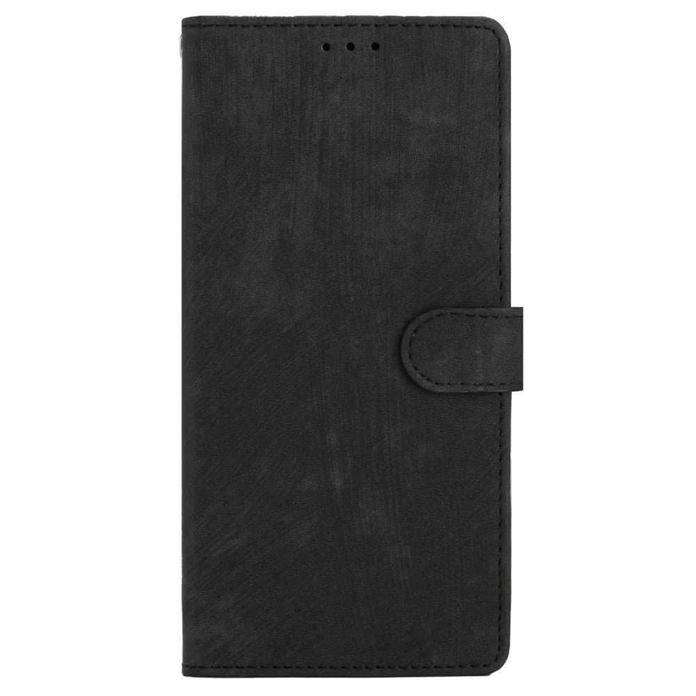 For Samsung Galaxy A15 5G Case Stand Wallet Phone Leather Cover - Black - 7