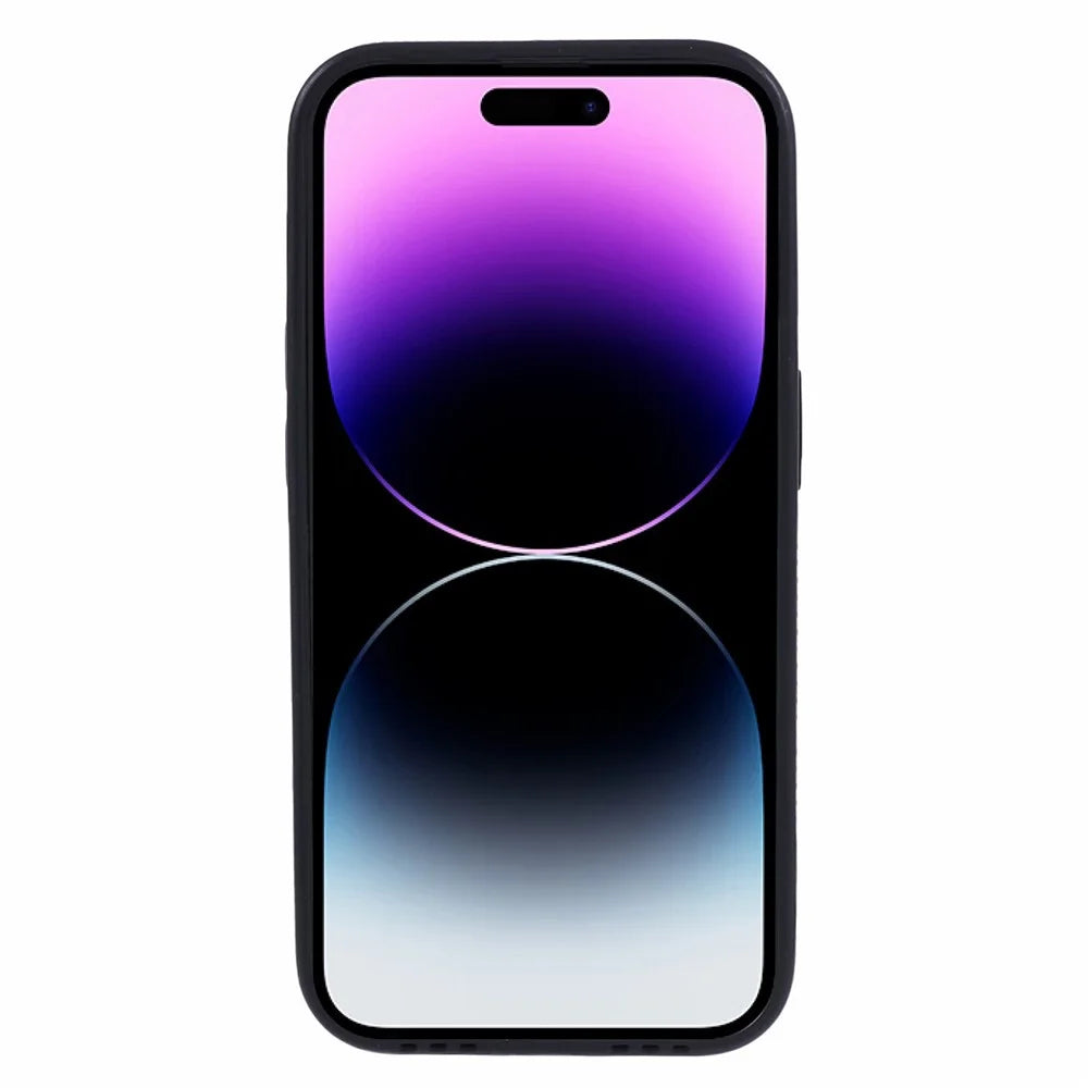 Morandi Style For iPhone 14 Pro Max Case Anti-scratch TPU+PU Leather Phone Cover - Blue - 2