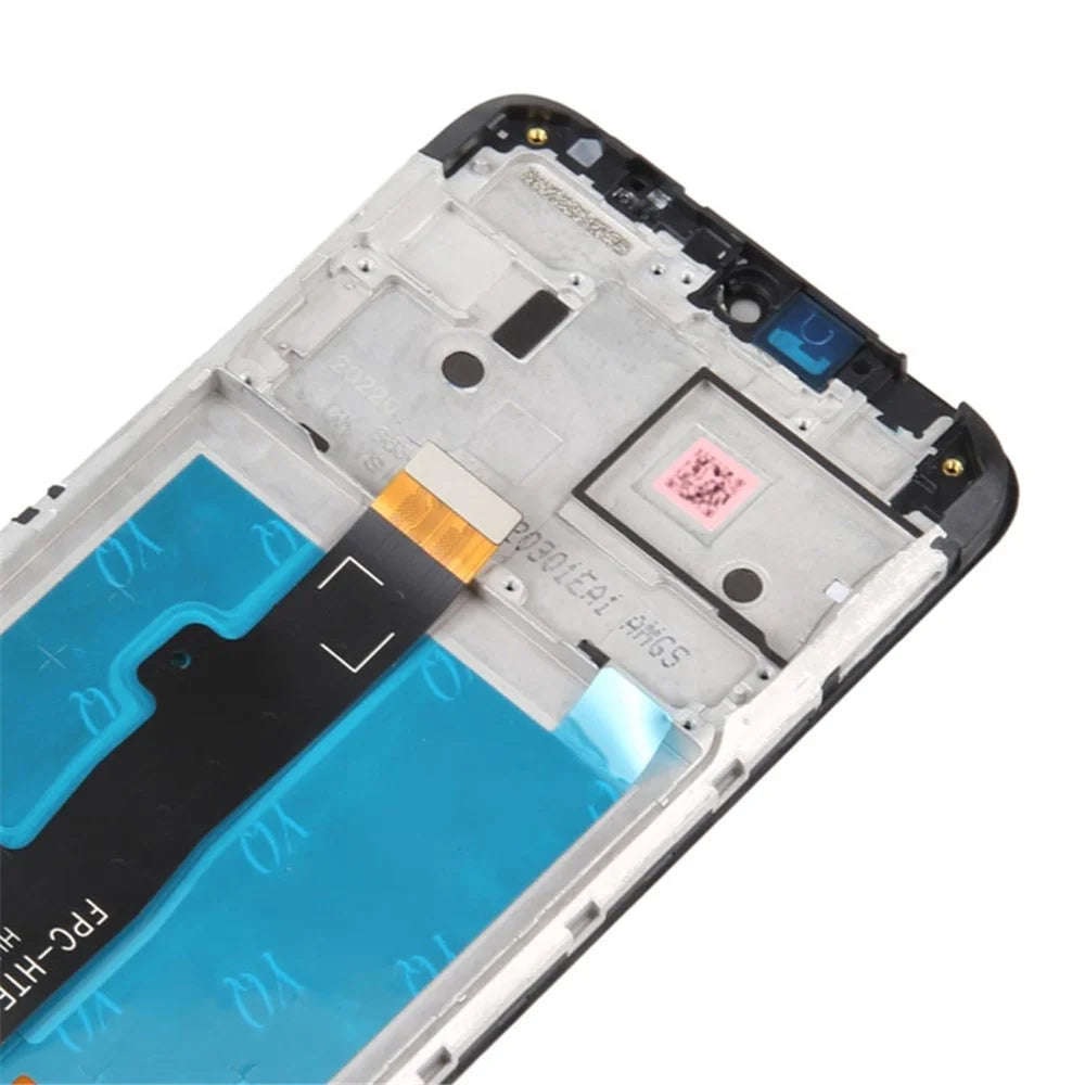 For Motorola Moto E7i Power / Moto E7 Power Grade B LCD Screen and Digitizer Assembly + Frame Replacement Part (without Logo) - 4