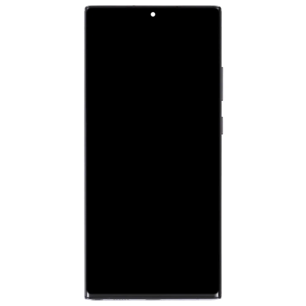 For Samsung Galaxy Note20 Ultra 5G N986 Grade C OLED Screen and Digitizer Assembly + Frame (Without Logo) - Black - 2