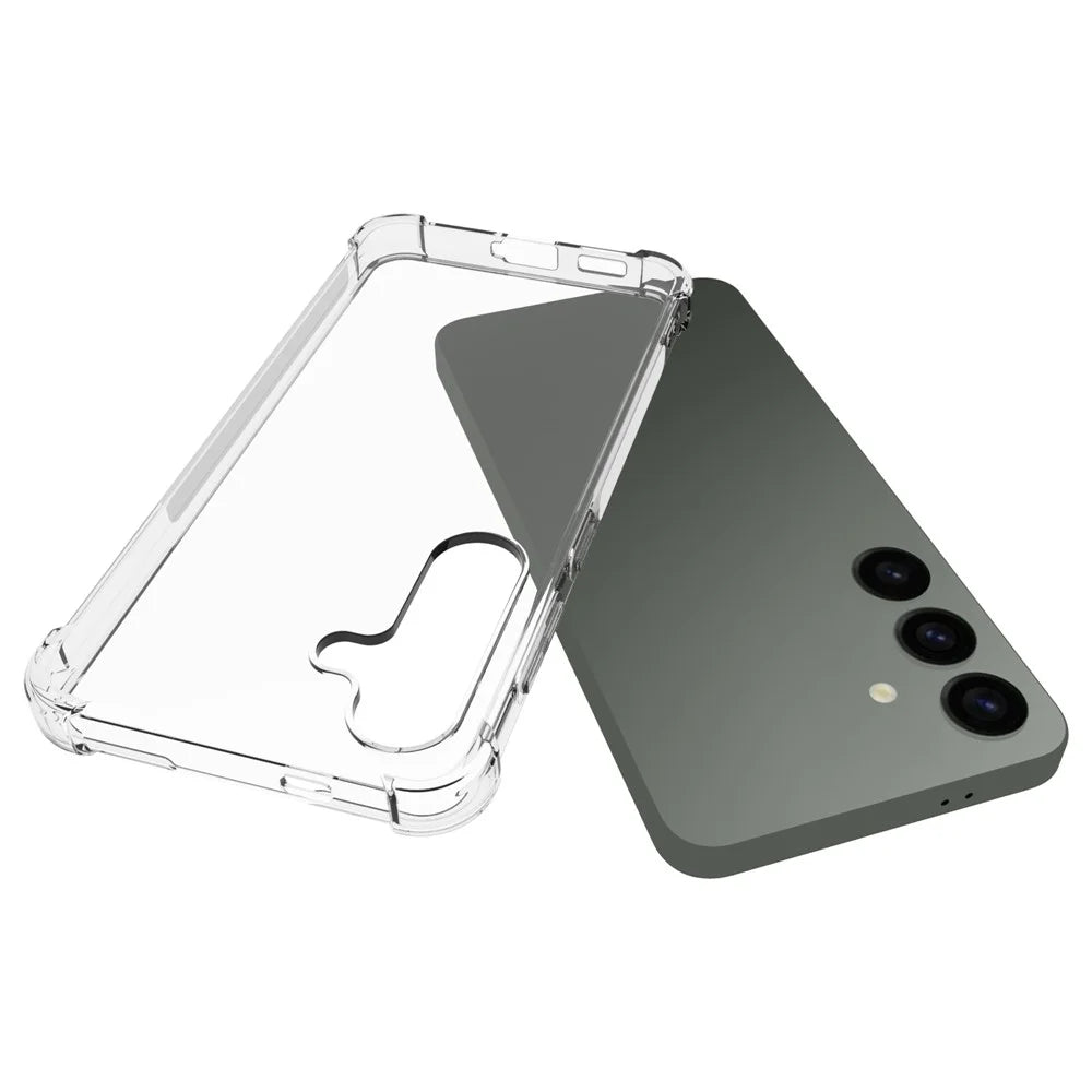 For Samsung Galaxy S24 Clear Case Non-slip Anti-drop TPU Phone Cover - 2