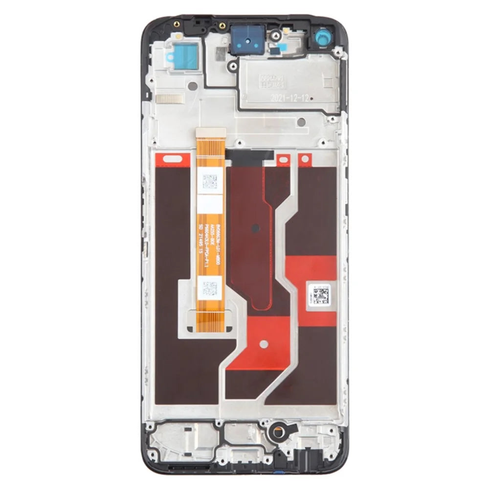 For Oppo A36 Grade B LCD Screen and Digitizer Assembly + Frame Replacement Part (without Logo) - 3