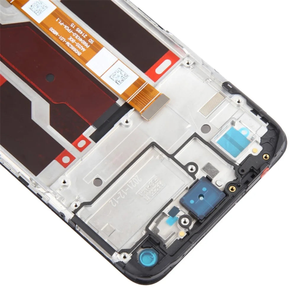 For Oppo A36 Grade B LCD Screen and Digitizer Assembly + Frame Replacement Part (without Logo) - 4