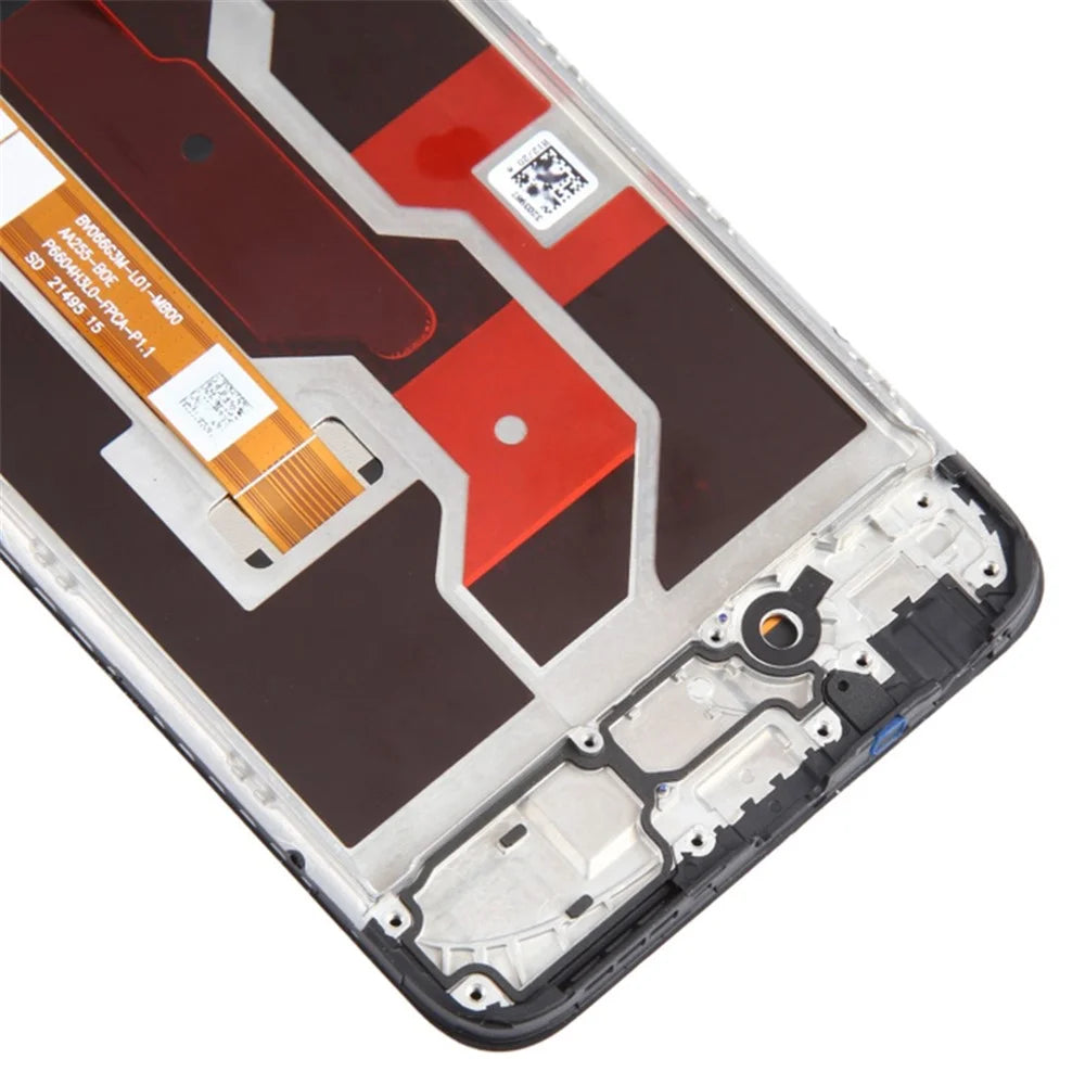 For Oppo A36 Grade B LCD Screen and Digitizer Assembly + Frame Replacement Part (without Logo) - 5