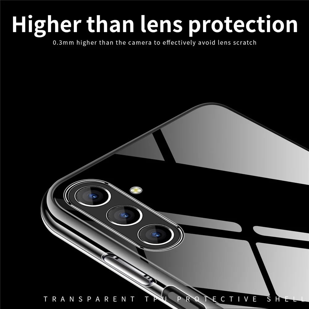 MOFI For Samsung Galaxy S24+ Case Slim-Fit Cover Transparent TPU Phone Shell - 6
