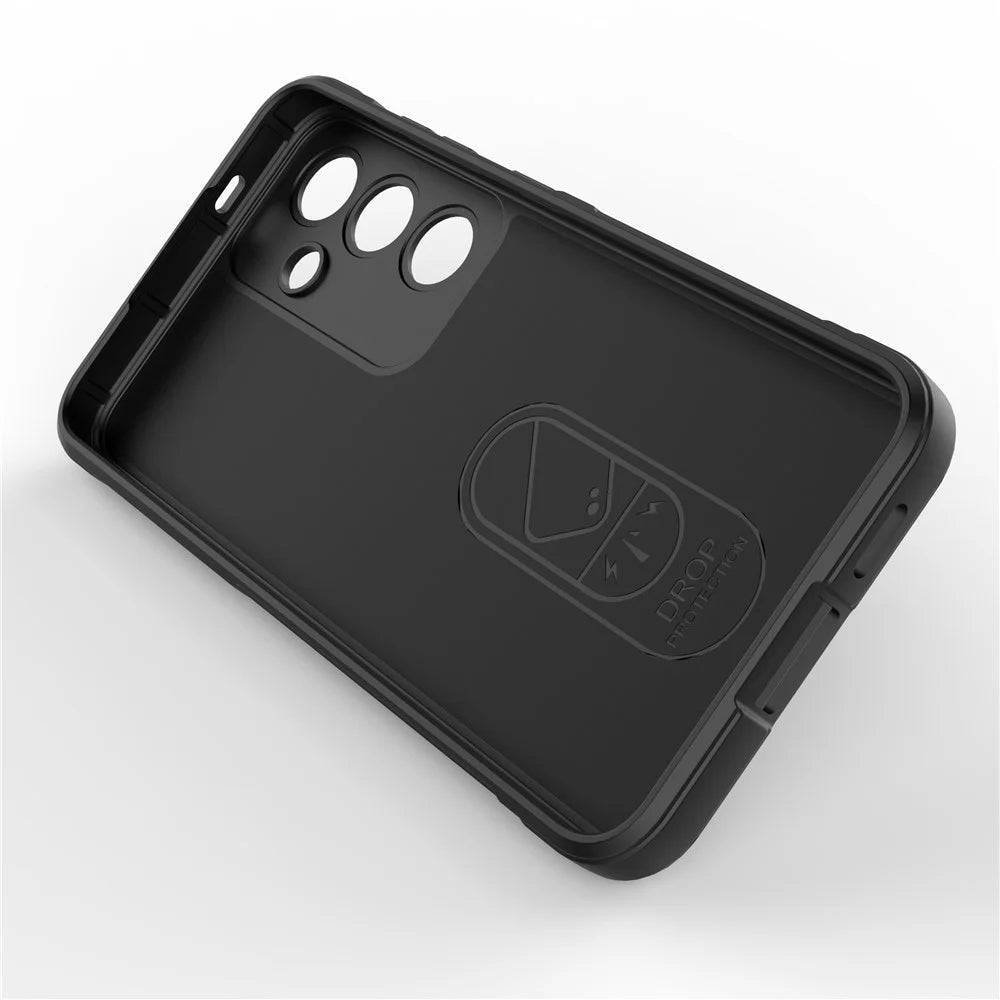 For Samsung Galaxy S24+ TPU Case Rugged Protective Phone Cover - Black - 3