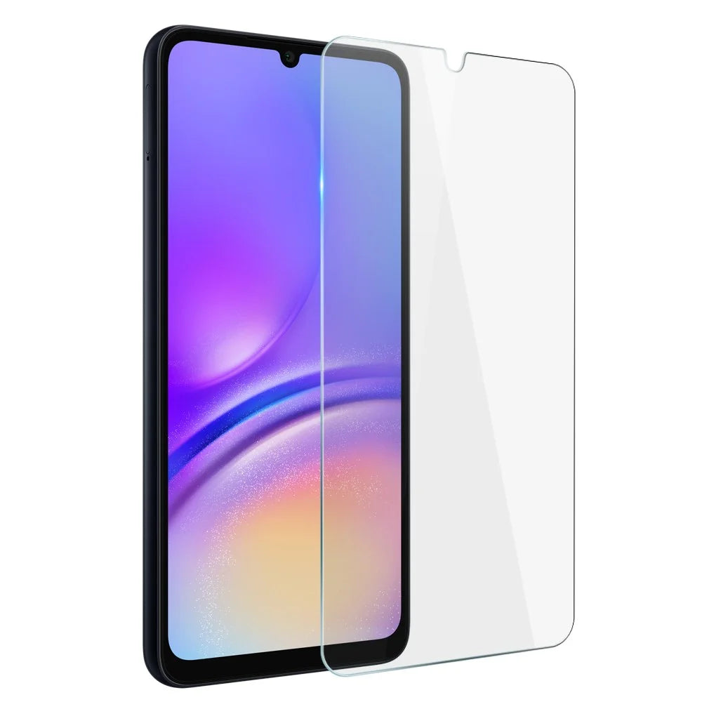 NORTHJO For Samsung Galaxy A05 4G Clear Case TPU Phone Cover with Tempered Glass Film - Transparent - 2