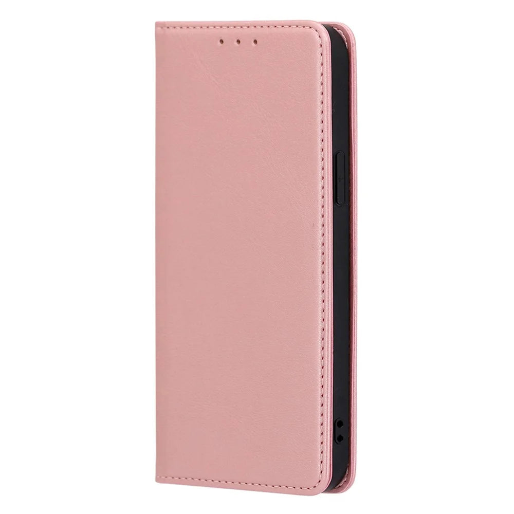 For Nothing Phone (2) Case Magnetic Auto Closing Phone Leather Cover - Rose Gold - 5