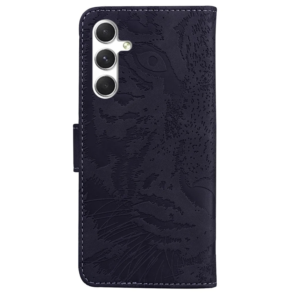 For Samsung Galaxy S24+ Case Shockproof Phone Shell Wallet Magnetic Mobile Phone Cover - Black - 7