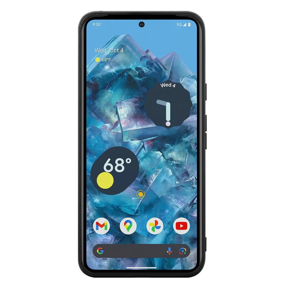 VILI TC Series for Google Pixel 8 Phone Case Leather Coated TPU Cover - 3