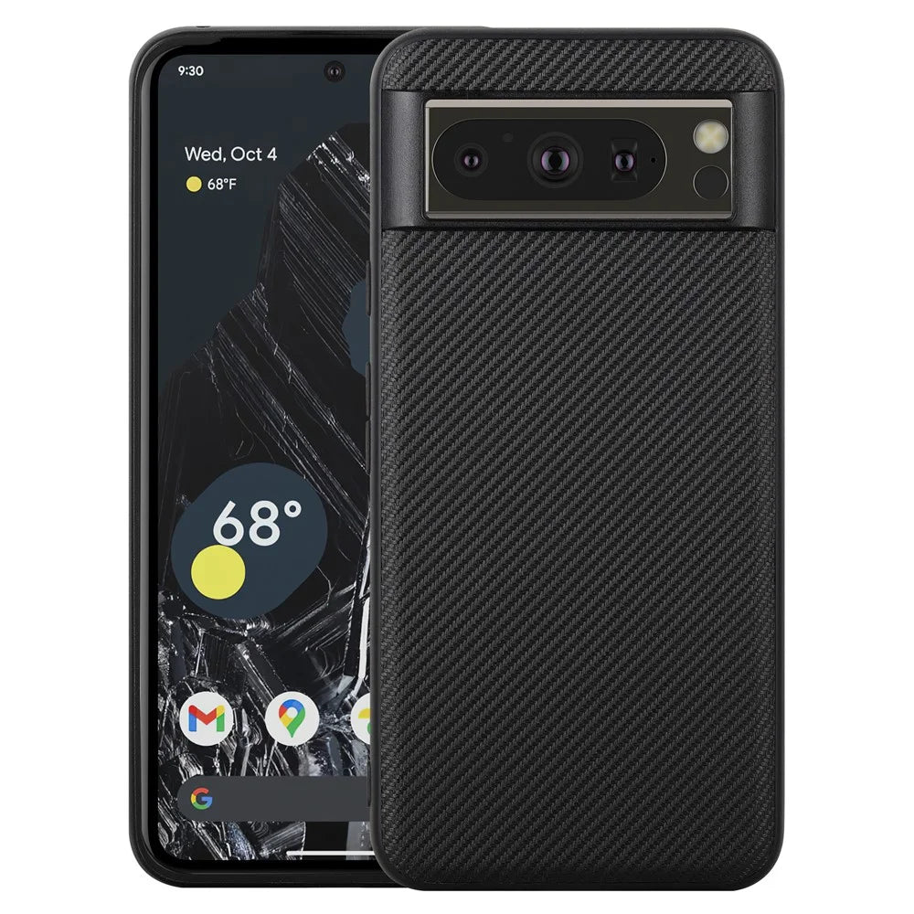 VILI TC Series for Google Pixel 8 Pro Case PU Leather Coated TPU Phone Back Cover - 1