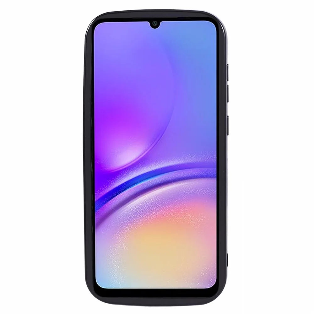YX Series For Samsung Galaxy A05 4G Case Wave Shape Precise Cutout Mobile Phone Shell - Black - 2